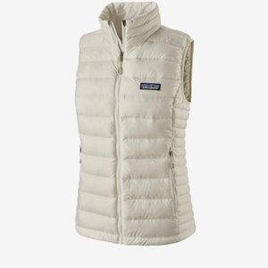 Patagonia Women’s down vest white